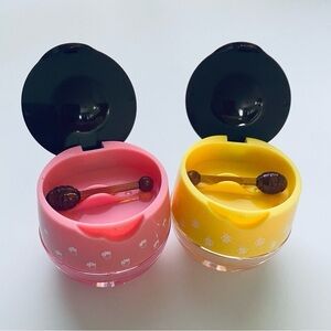 Honey & Strawberry lip balm duo